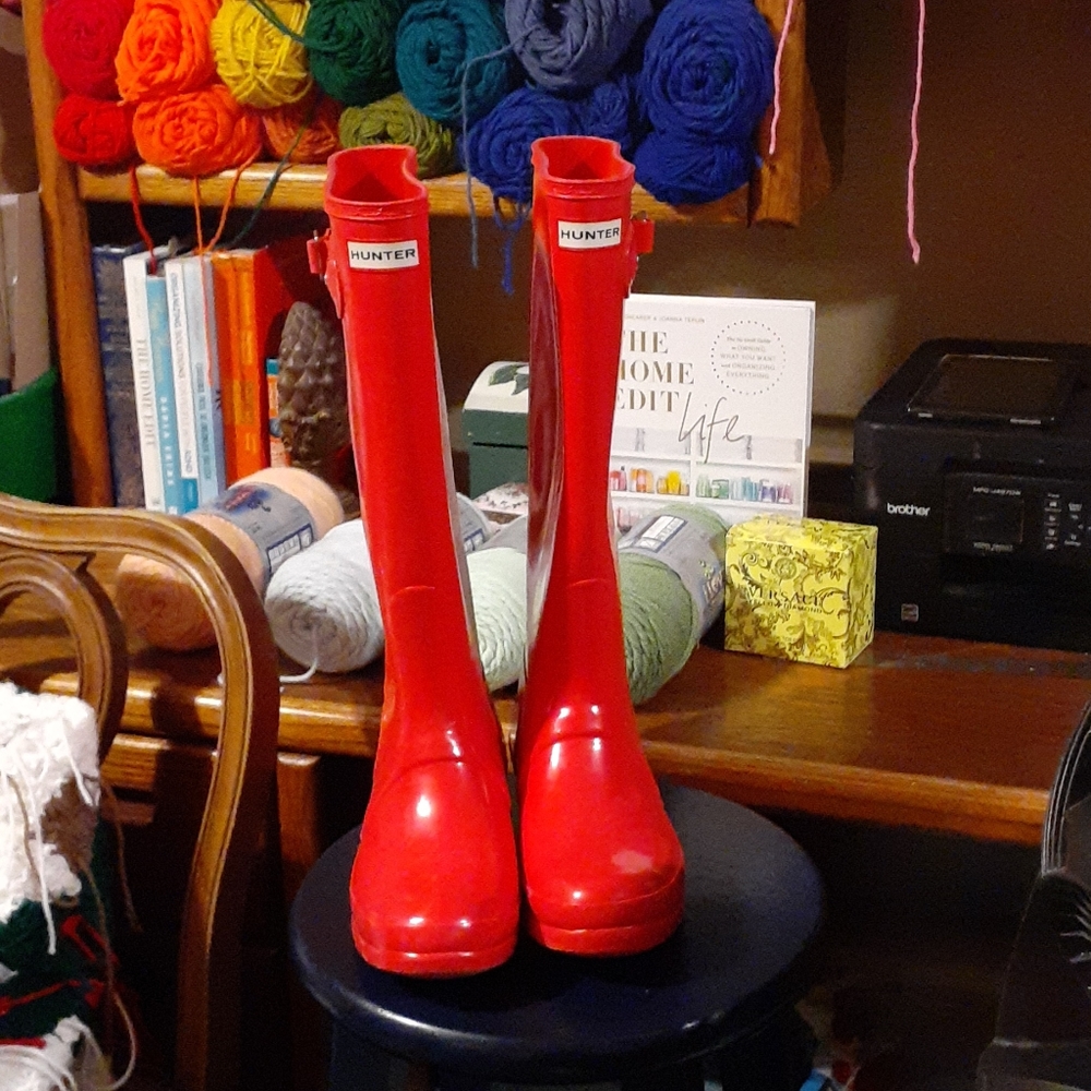 Original Gloss Tall Hunter Rain Boots